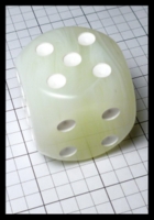 Dice : Dice - 6D Pipped - Kardwell 32mm Tropical Yellow Rounded - Gamblers Supply Store Jan 2015